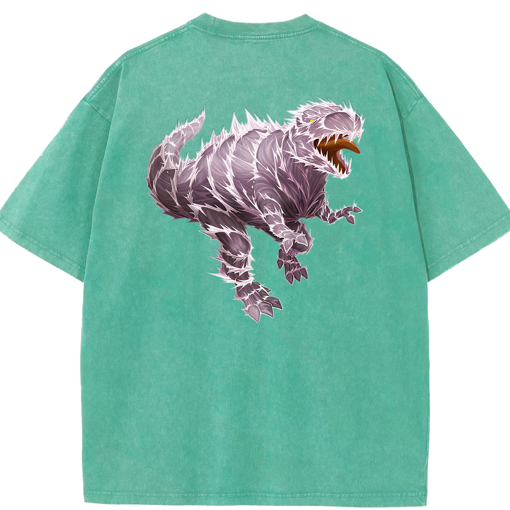 （画像用） 遊☆戯☆王 Yu-Gi-Oh! 綿100% ヴィンテージ風 半袖Tシャツ（背面プリント）